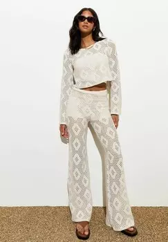 Блуза CROPPED LONG SLEEVED New Look, бежевый