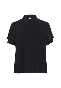 Блуза CRRIE GLITTER Cream, черный