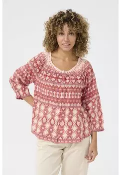 Блуза CRTIAH Cream, светло-красный