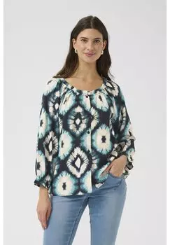 Блуза CRTIAH Cream, темно-синий