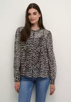 Блуза CRYUNA Cream, черный