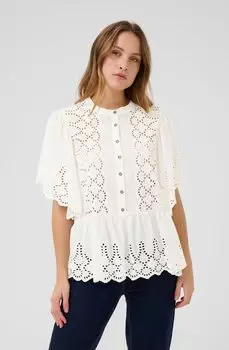 Блуза CUHAWAII BRODERI ANGLAIS Culture, кремовый