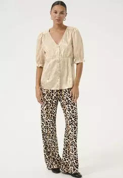 Блуза Culture, бежевый