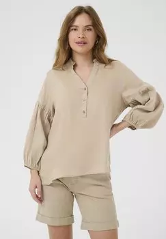 Блуза Culture, бежевый