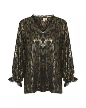 Блуза CULTURE Malin, черный