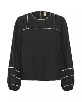 Блуза CULTURE Olena, черный