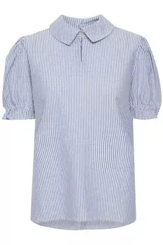 Блуза CULTURE Olena, светло-синий