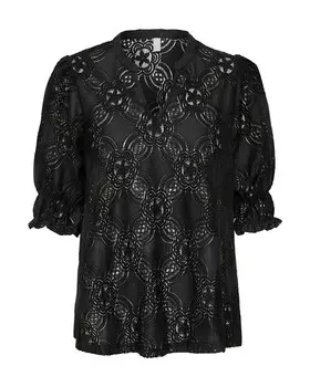 Блуза CULTURE Olu, черный