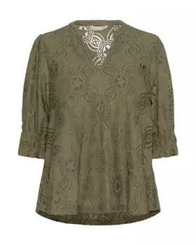 Блуза CULTURE Olu, оливковый