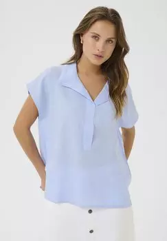 Блуза Culture, светло-голубой