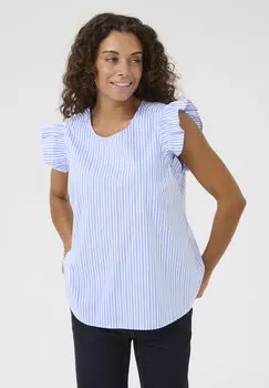 Блуза Culture, светло-голубой