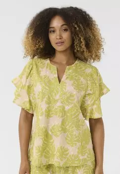 Блуза Culture, зеленый