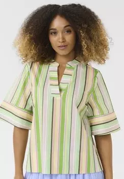 Блуза CUMOLA Culture, зеленый