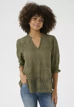 Блуза CUOLU Culture, зеленый