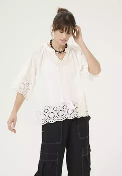 Блуза CUREYA Culture, молочный