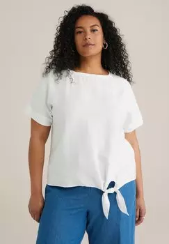 Блуза CURVE WE Fashion, белый