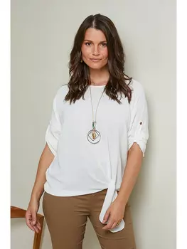 Блуза Curvy Lady, белый