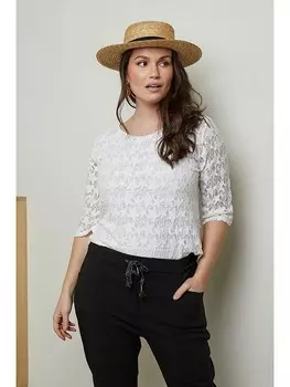 Блуза Curvy Lady, белый