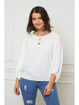 Блуза Curvy Lady, белый