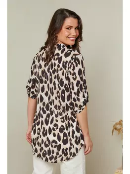 Блуза Curvy Lady, черный