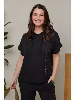 Блуза Curvy Lady, черный