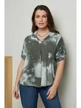Блуза Curvy Lady, хаки