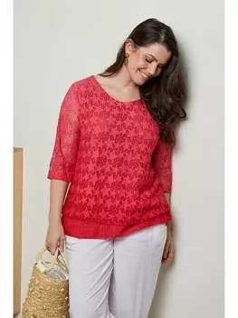 Блуза Curvy Lady, красный