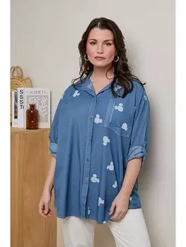 Блуза Curvy Lady, синий