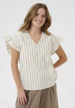 Блуза CUSELLA Culture, белый