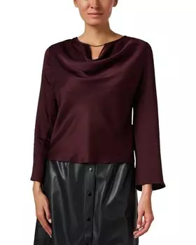 Блуза цвета экрю Эндрюс Ecru, коричневый