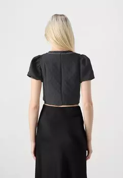 Блуза DALLAS JEWELS CROPPED Sister Jane, черный