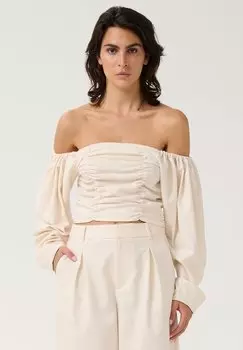 Блуза DECIA Gestuz, кремовый