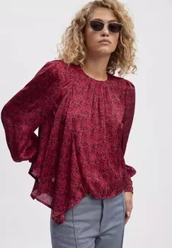 Блуза DEEPA Gestuz, светло-красный