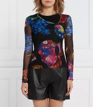 Блуза Desigual Regular Fit, черный