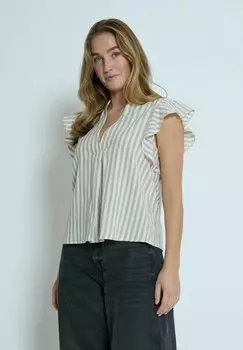 Блуза Desires, коричневый