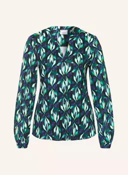 Блуза DESOTO FAY im Materialmix, синий