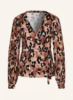 Блуза DESOTO LOU im Materialmix, кэмел