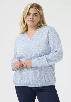 Блуза DIANA Kaffe Curve, синий