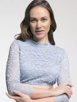 Блуза дирндль амстердам Spieth & Wenksy, синий