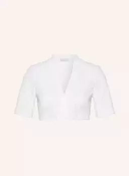 Блуза dirndl из разных материалов Waldorff, белый