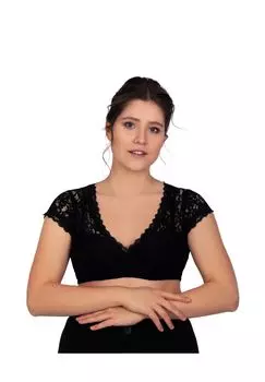 Блуза Дирндль Леони EDELNICE, черный