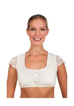 Блуза дирндль Роми EDELNICE, кремовый