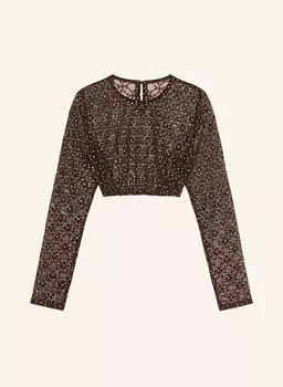 Блуза Dirndl с драгоценными камнями Johann & Johanna, черный