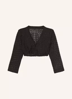 Блуза дирндль с рукавами 3/4 WALDORFF, черный