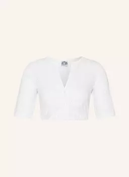 Блуза дирндль senta с рукавами 3/4 Hammerschmid, белый