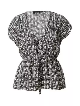 Блуза Dorothy Perkins, черный/белый