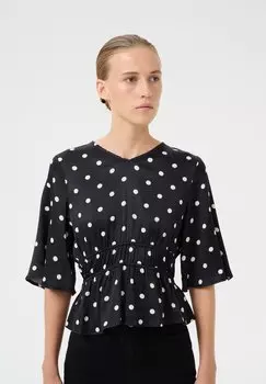 Блуза DOTTA Gestuz, черный