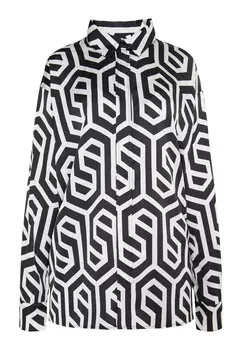 Блуза DreiMaster Hemd, черный