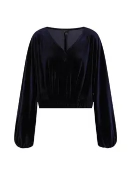 Блуза DreiMaster Klassik, синий