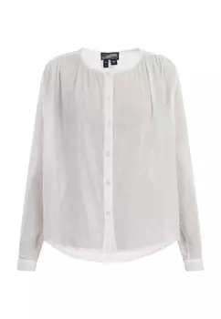 Блуза DreiMaster Langarm, белый